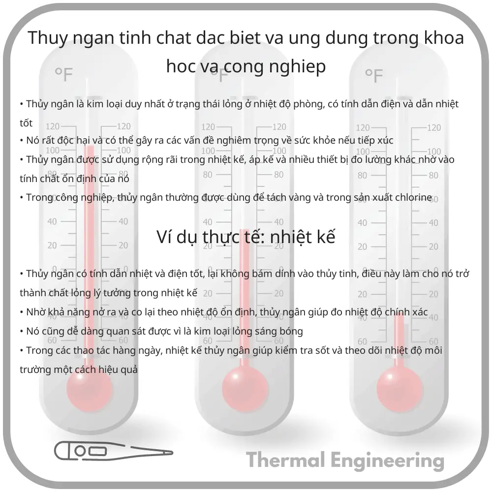 Thủy Ngân | Tính Chất Đặc Biệt và Ứng Dụng Trong Khoa Học và Công Nghiệp