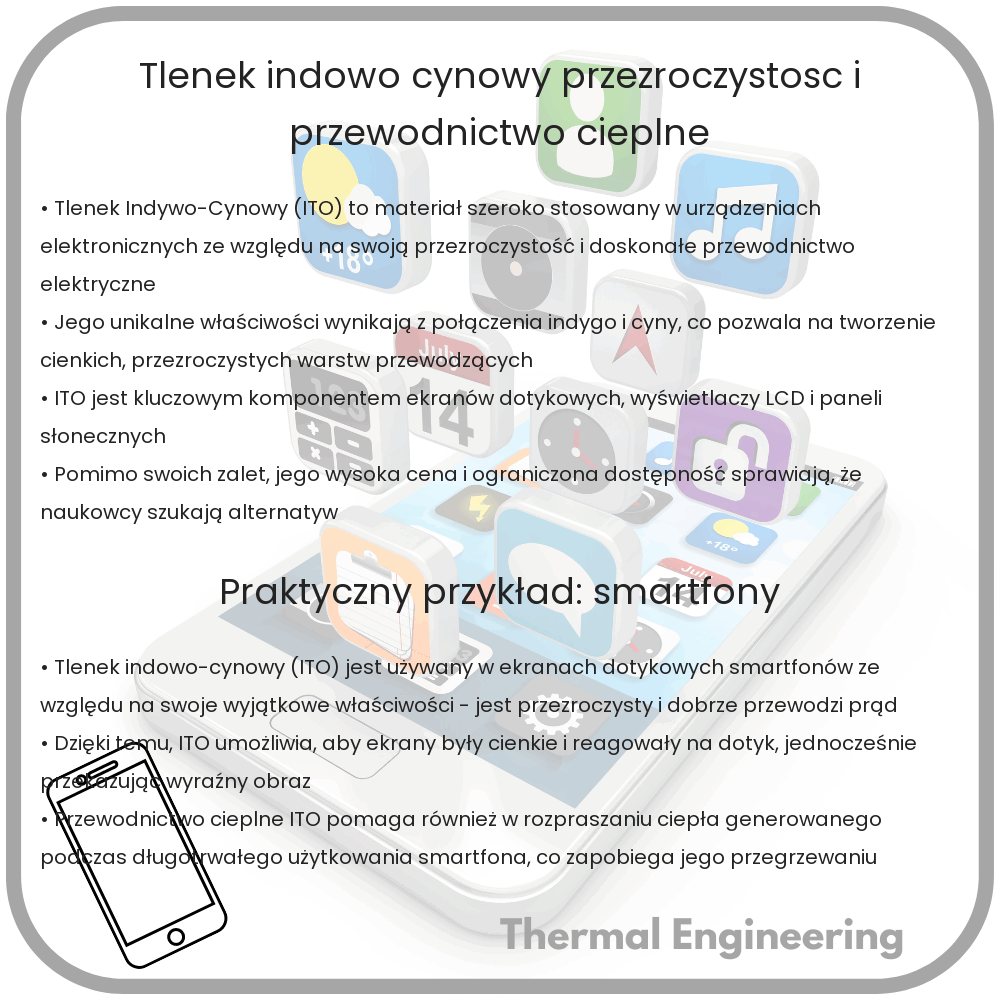 Tlenek Indowo-Cynowy | Przezroczystość i przewodnictwo cieplne