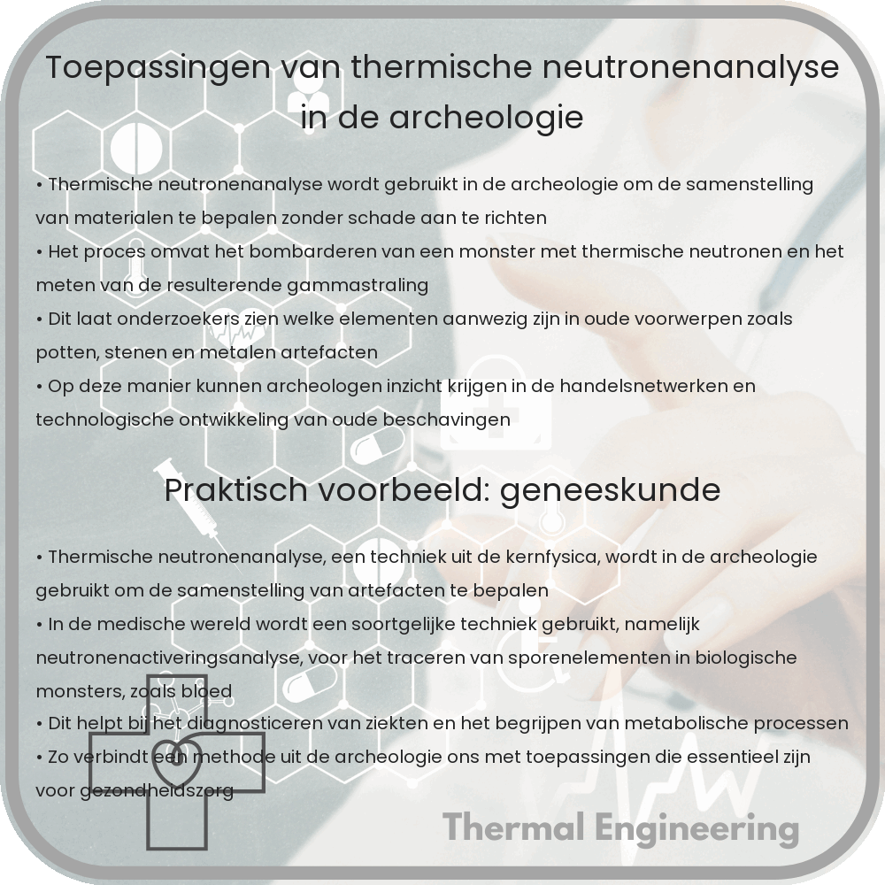 Toepassingen van thermische neutronenanalyse in de archeologie