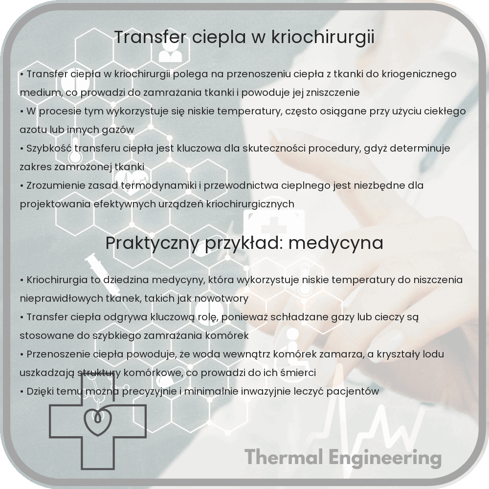 Transfer ciepła w kriochirurgii