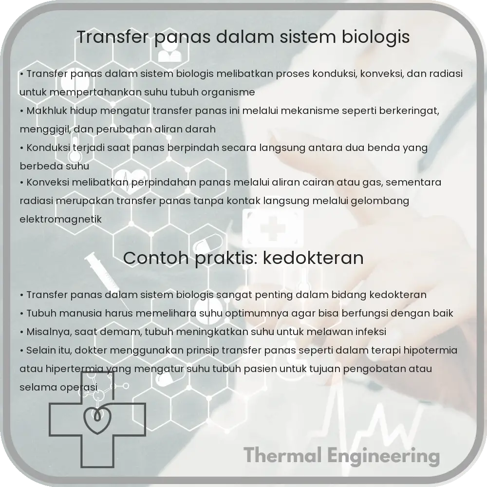 Transfer Panas dalam Sistem Biologis