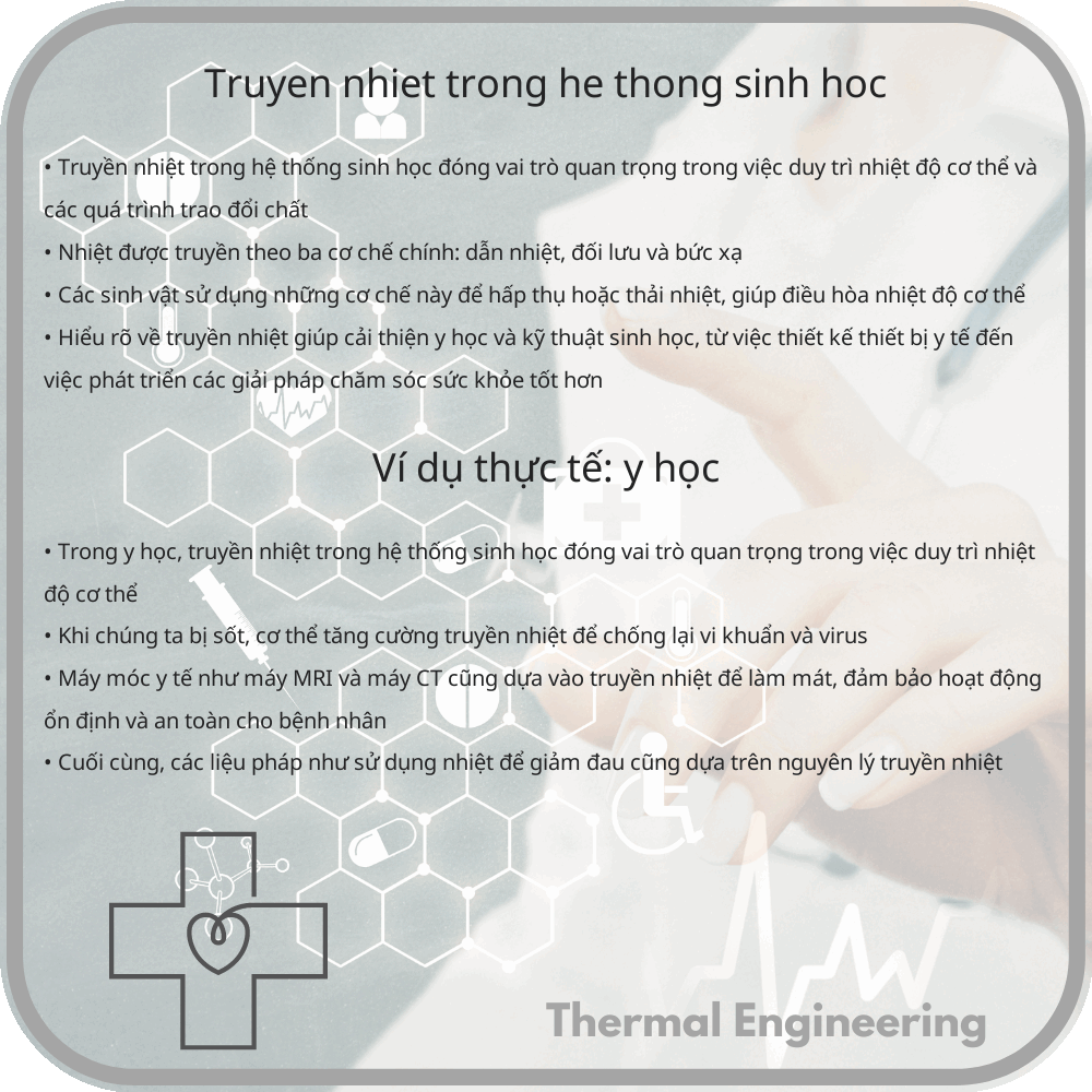 Truyền nhiệt trong hệ thống sinh học