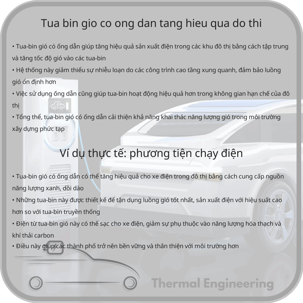 Tua-bin Gió Có Ống Dẫn | Tăng Hiệu Quả Đô Thị