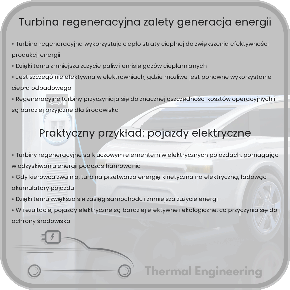 Turbina Regeneracyjna | Zalety, Generacja Energii