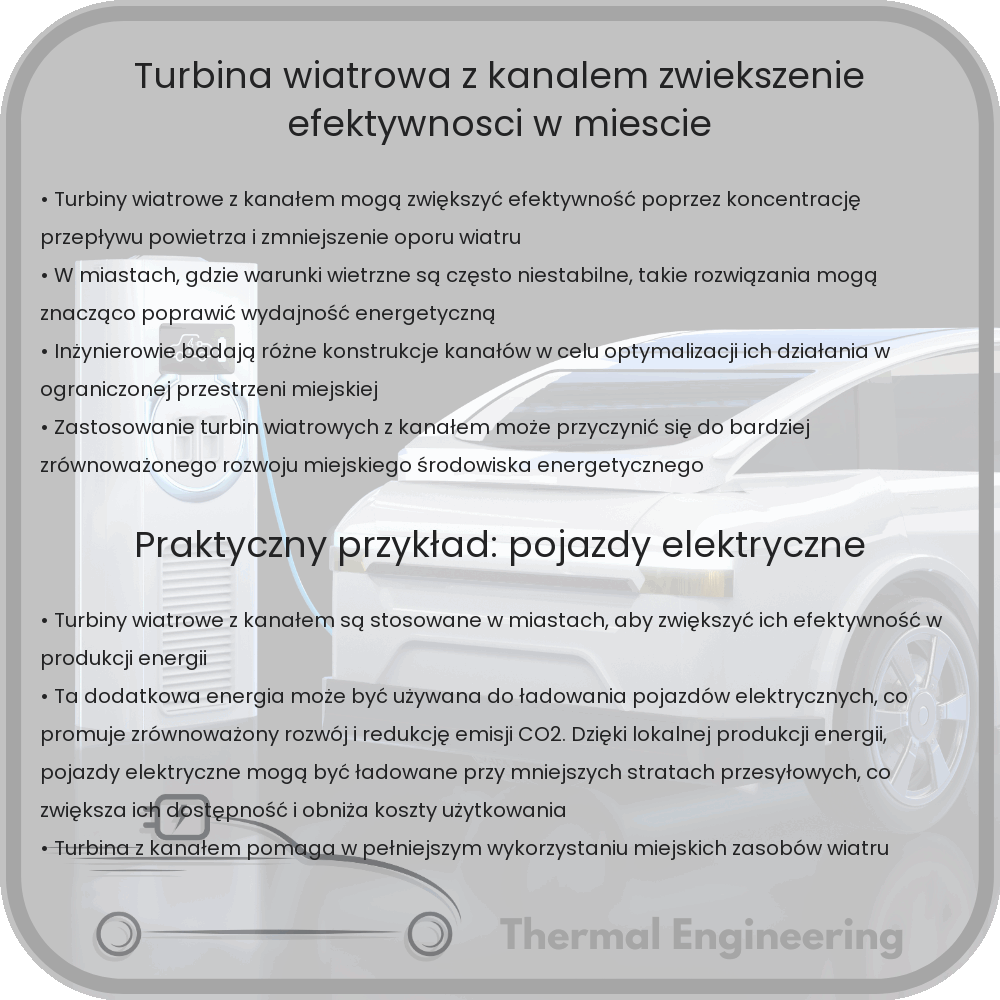 Turbina Wiatrowa z Kanałem | Zwiększenie Efektywności w Mieście
