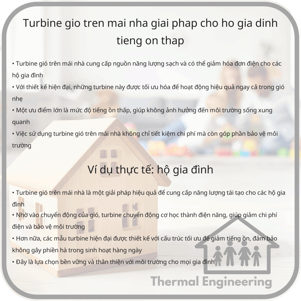 Turbine Gió Trên Mái Nhà | Giải Pháp Cho Hộ Gia Đình & Tiếng Ồn Thấp