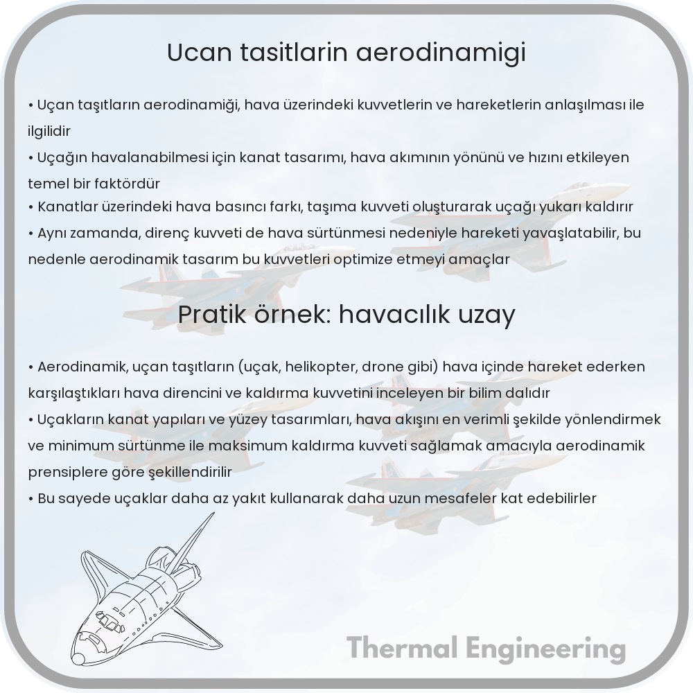 Uçan Taşıtların Aerodinamiği