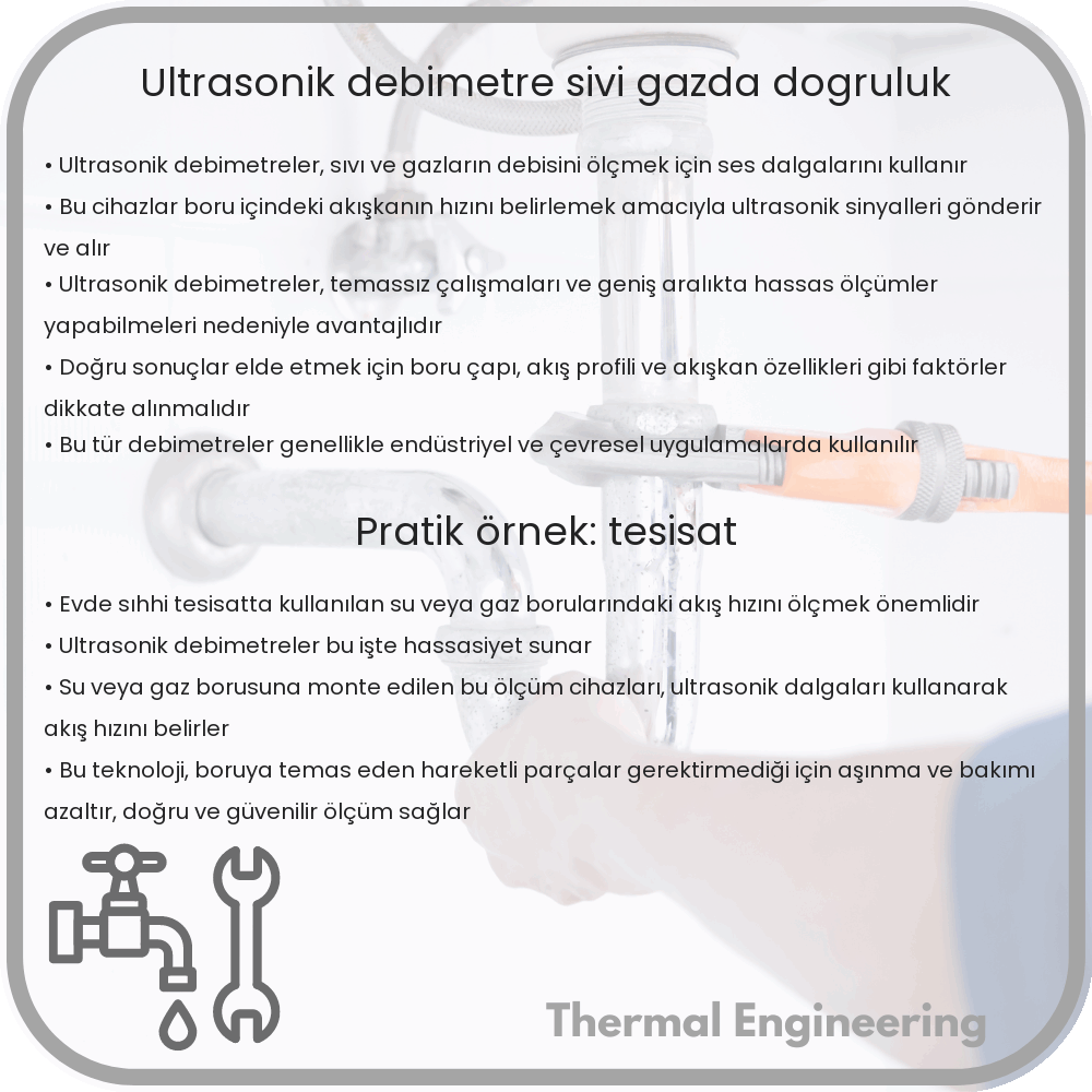 Ultrasonik Debimetre | Sıvı/Gazda Doğruluk
