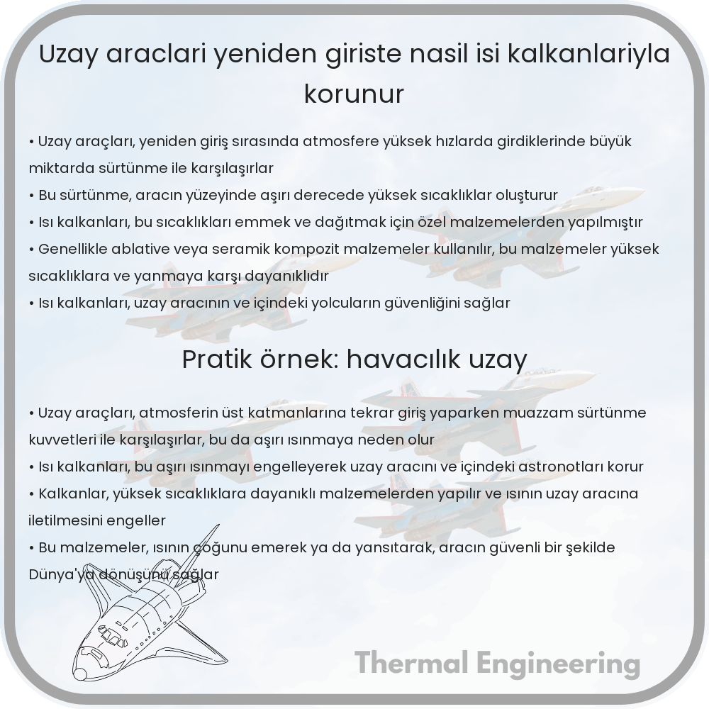 Uzay Araçları Yeniden Girişte Nasıl Isı Kalkanlarıyla Korunur?