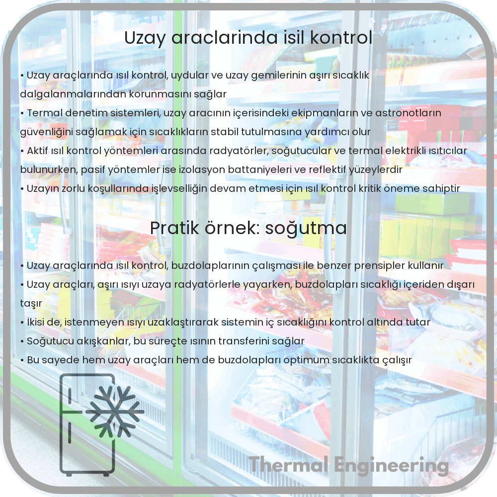Uzay Araçlarında Isıl Kontrol
