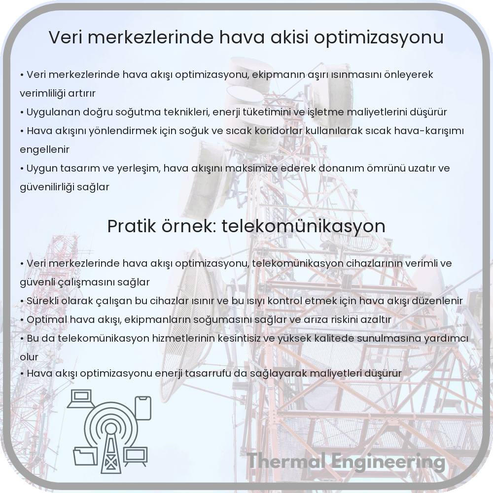 Veri Merkezlerinde Hava Akışı Optimizasyonu