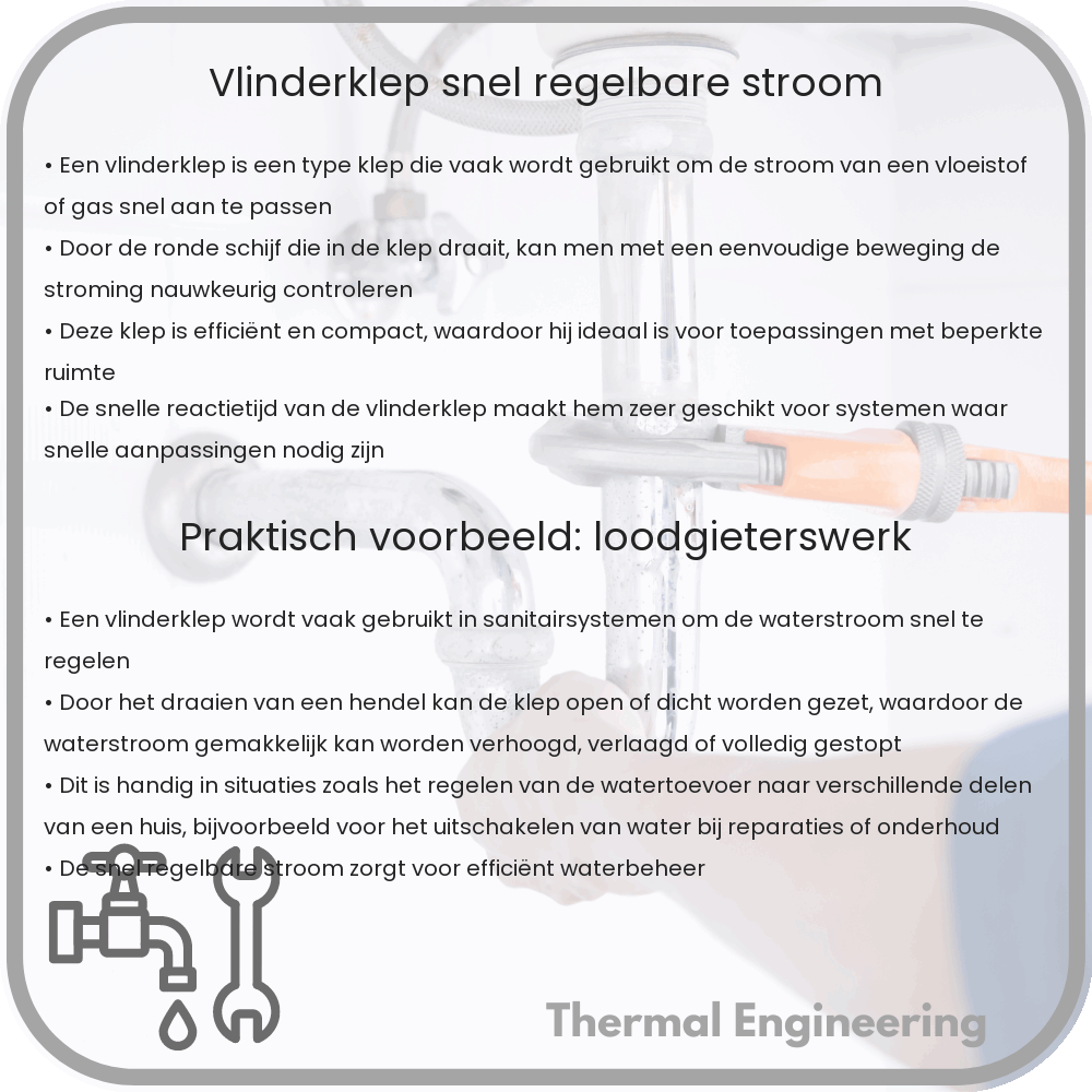 Vlinderklep | Snel Regelbare Stroom