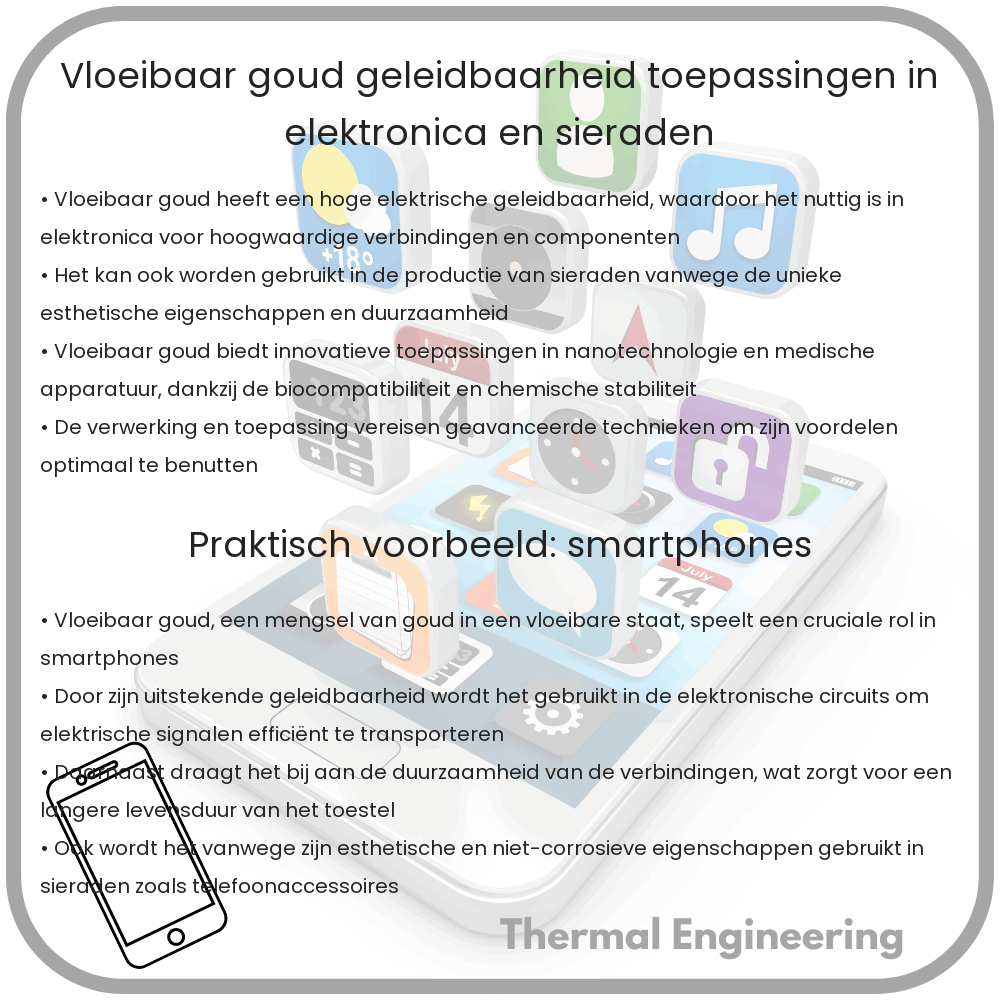 Vloeibaar Goud | Geleidbaarheid, Toepassingen in Elektronica en Sieraden