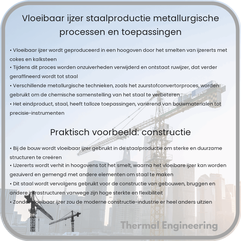 Vloeibaar IJzer | Staalproductie, Metallurgische Processen en Toepassingen