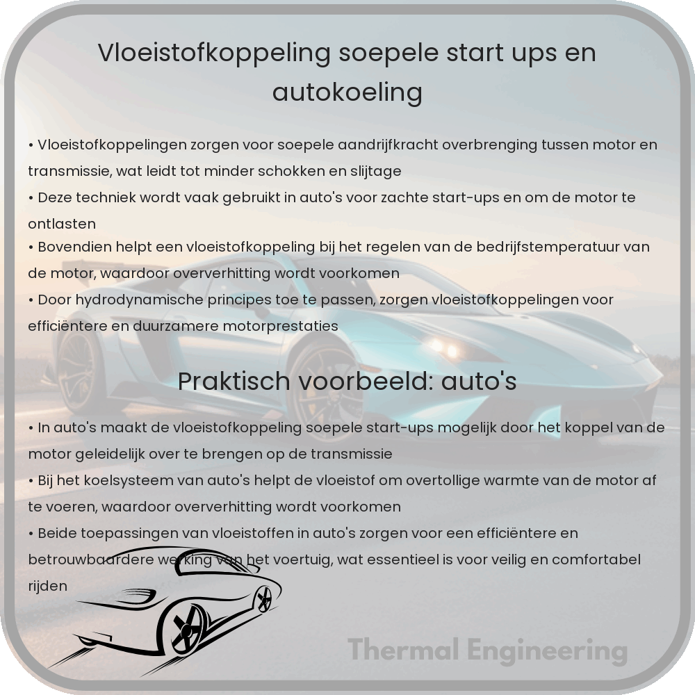Vloeistofkoppeling | Soepele Start-ups en Autokoeling