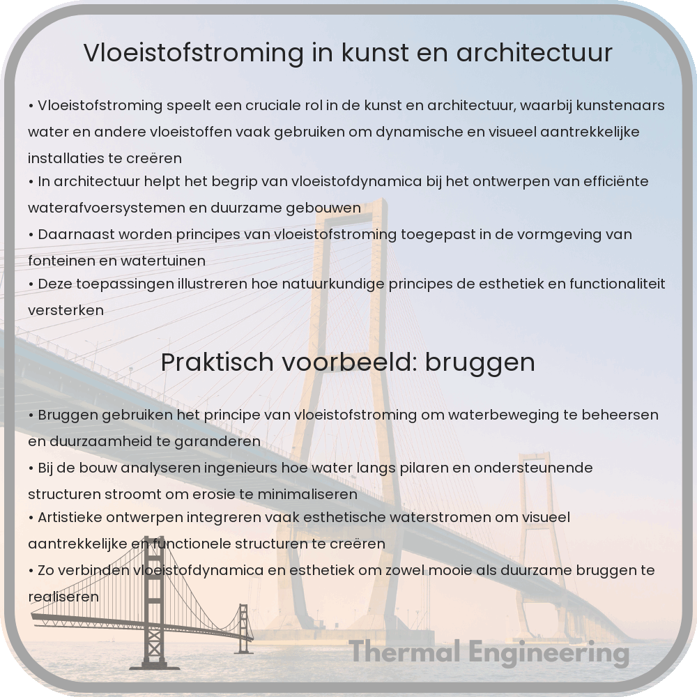 Vloeistofstroming in kunst en architectuur