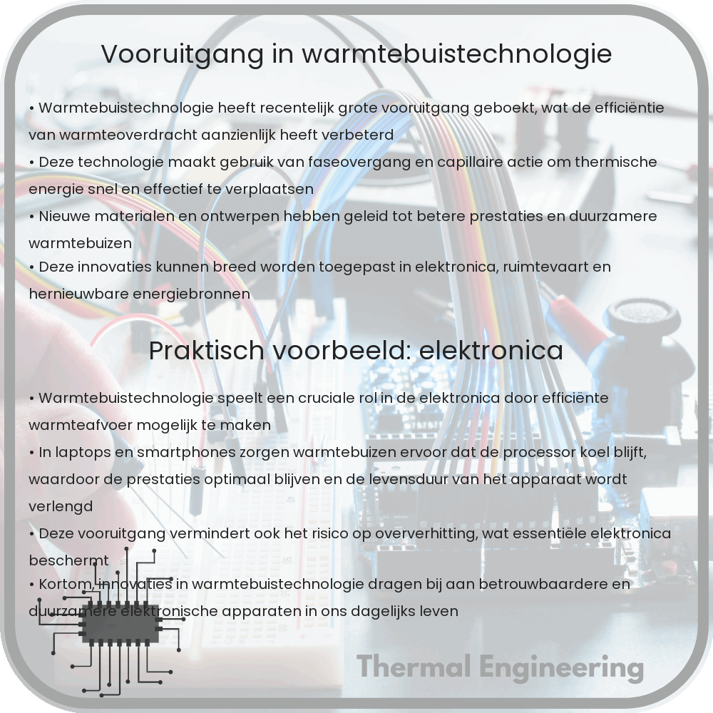 Vooruitgang in warmtebuistechnologie