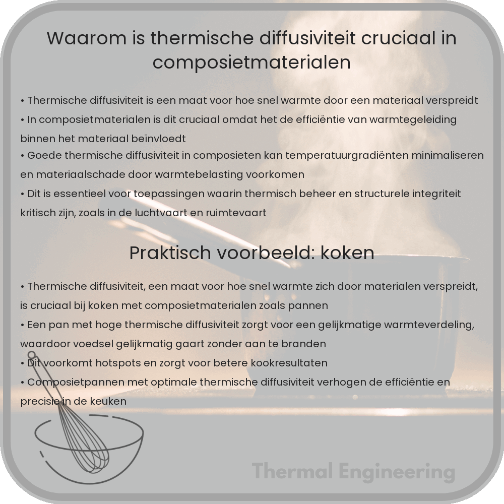 Waarom is thermische diffusiviteit cruciaal in composietmaterialen