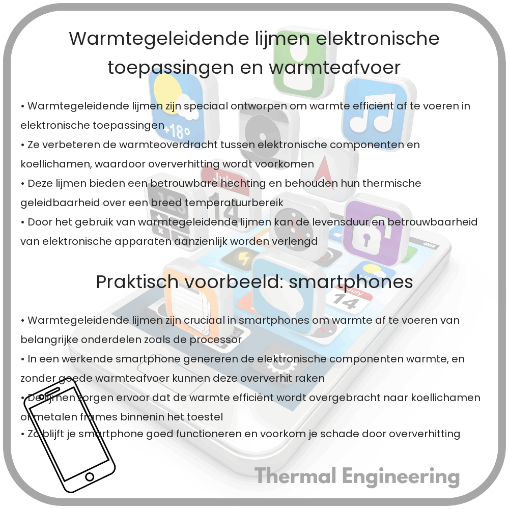 Warmtegeleidende Lijmen | Elektronische Toepassingen en Warmteafvoer
