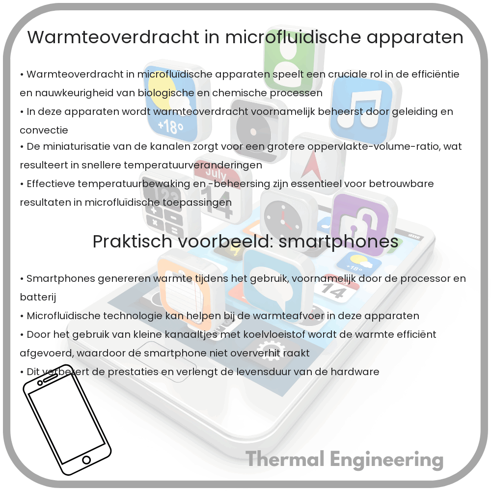 Warmteoverdracht in microfluïdische apparaten
