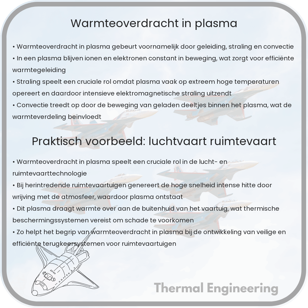 Warmteoverdracht in plasma