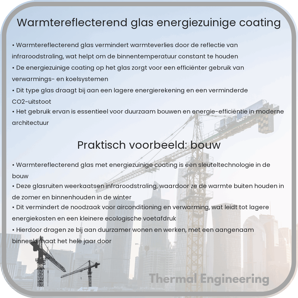Warmtereflecterend Glas | Energiezuinige Coating