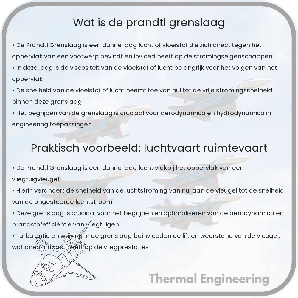 Wat is de Prandtl Grenslaag?