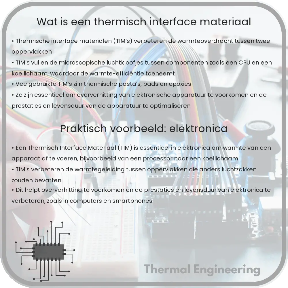 Wat is een Thermisch Interface Materiaal?