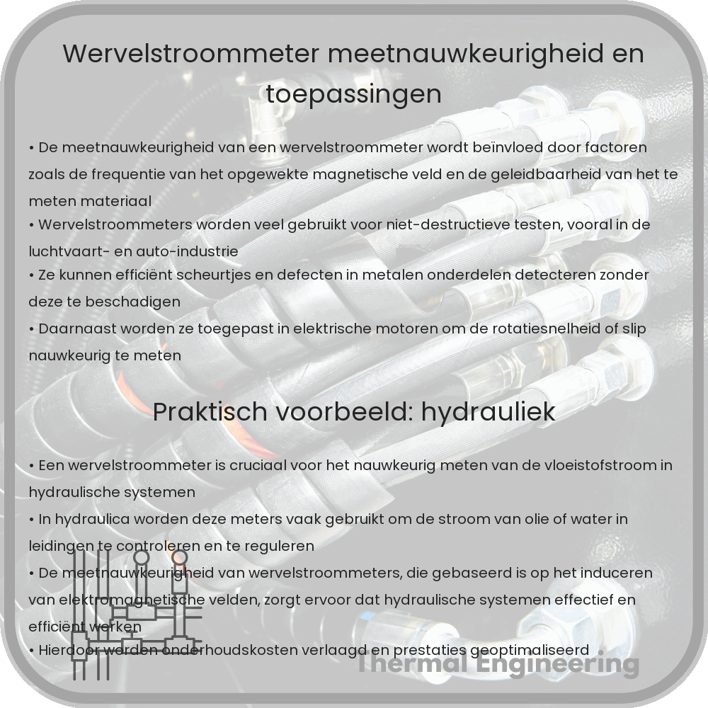 Wervelstroommeter | Meetnauwkeurigheid en Toepassingen