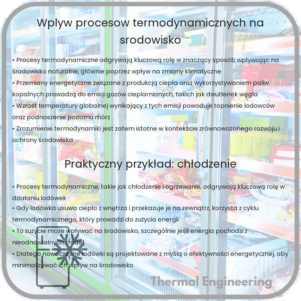 Wpływ procesów termodynamicznych na środowisko