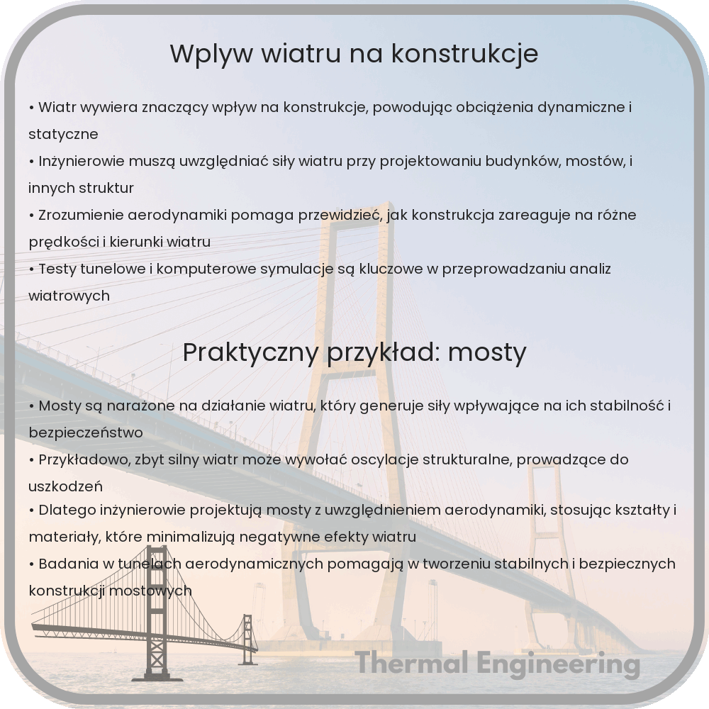 Wpływ wiatru na konstrukcje