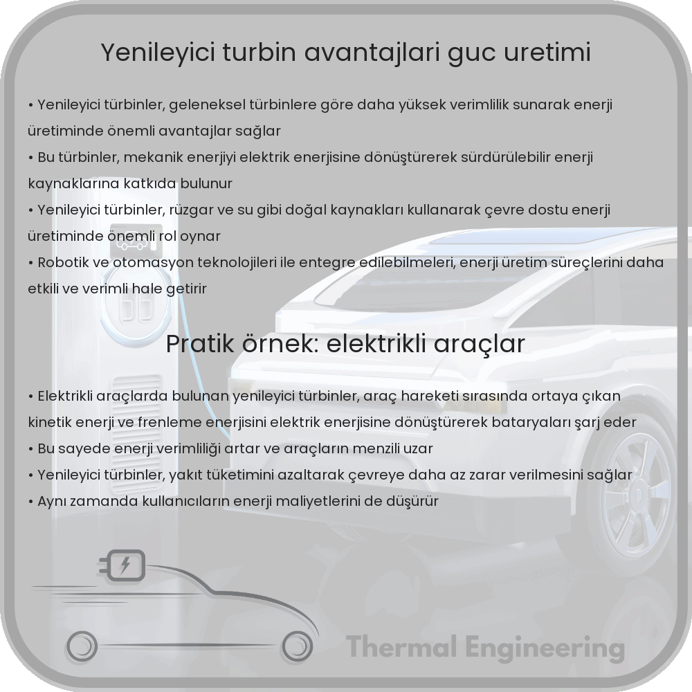 Yenileyici Türbin | Avantajları, Güç Üretimi