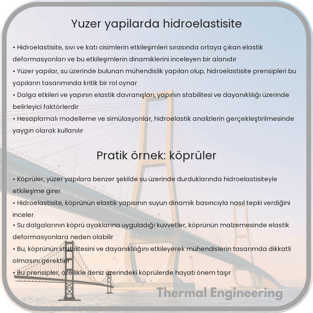 Yüzer Yapılarda Hidroelastisite