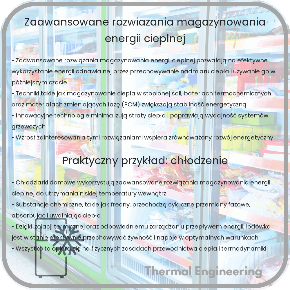 Zaawansowane rozwiązania magazynowania energii cieplnej