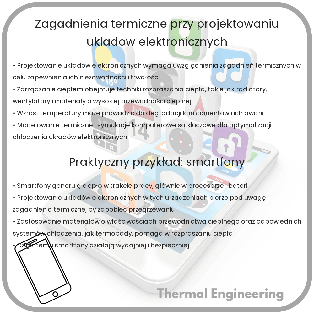 Zagadnienia termiczne przy projektowaniu układów elektronicznych
