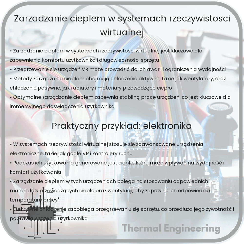 Zarządzanie ciepłem w systemach rzeczywistości wirtualnej