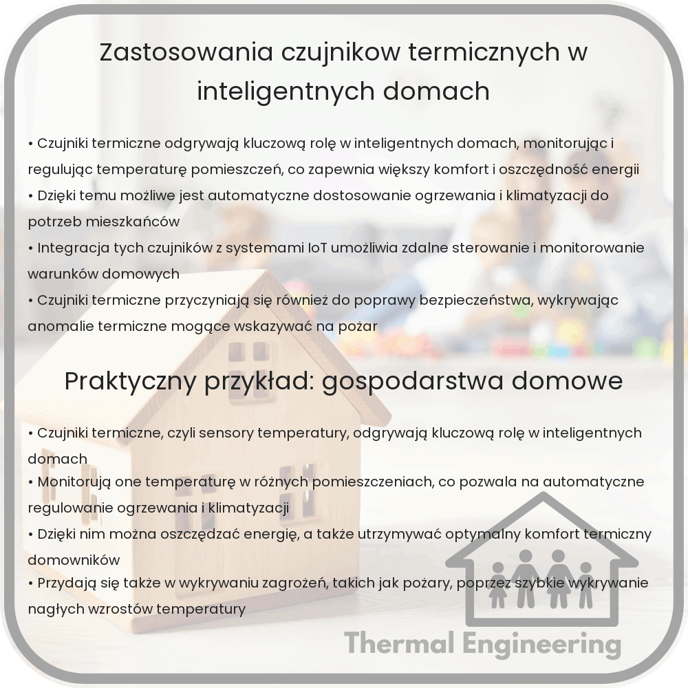 Zastosowania czujników termicznych w inteligentnych domach