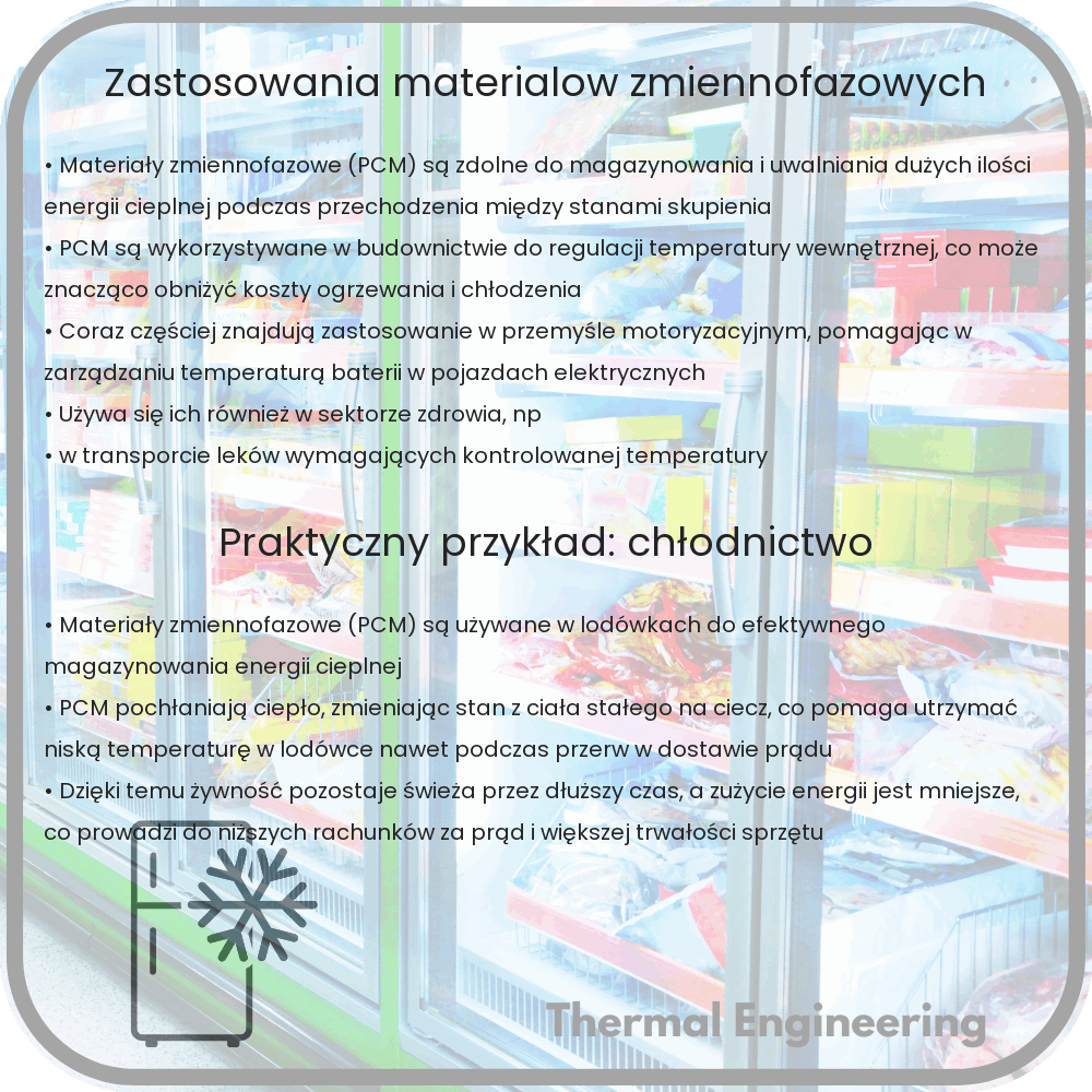Zastosowania materiałów zmiennofazowych
