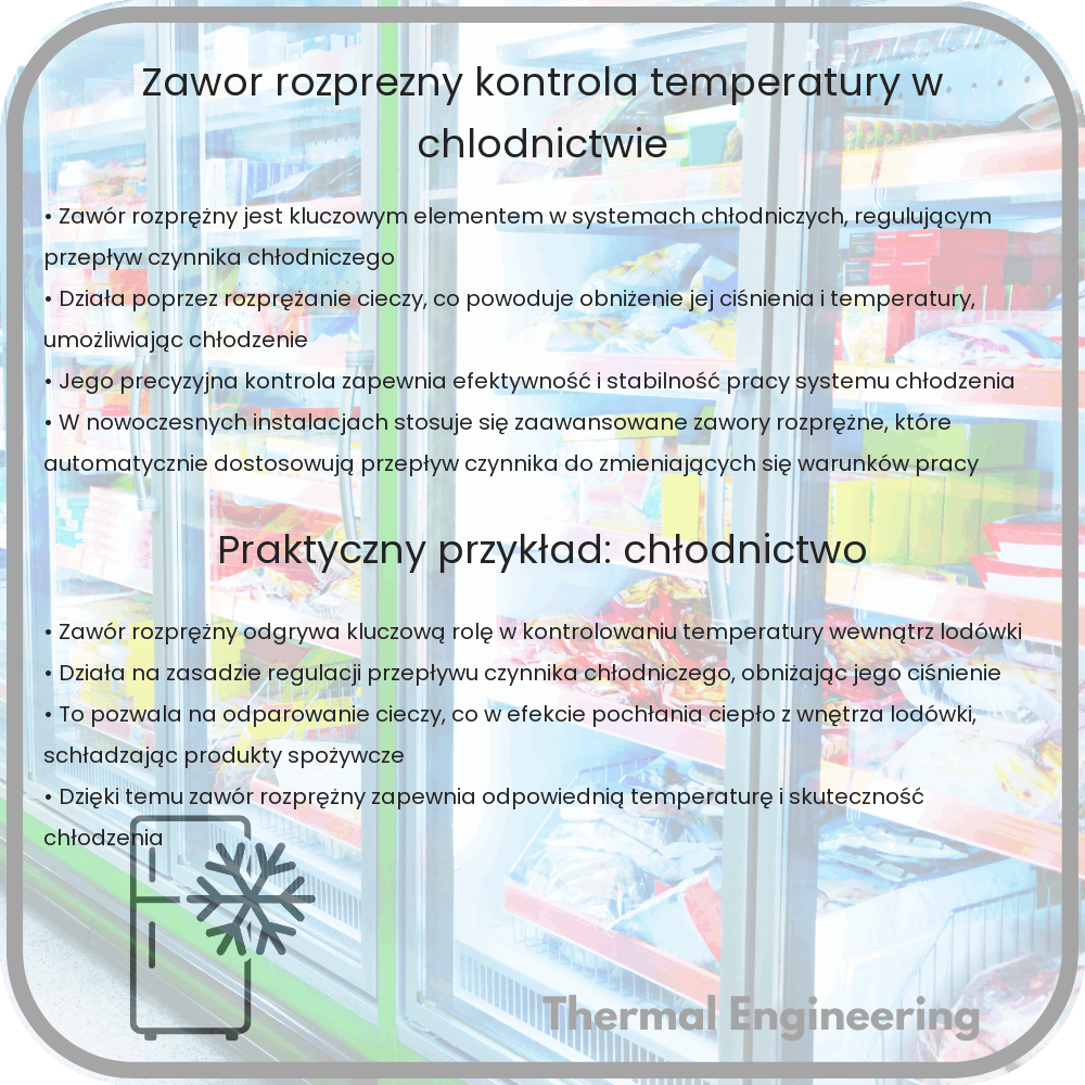 Zawór Rozprężny | Kontrola Temperatury w Chłodnictwie