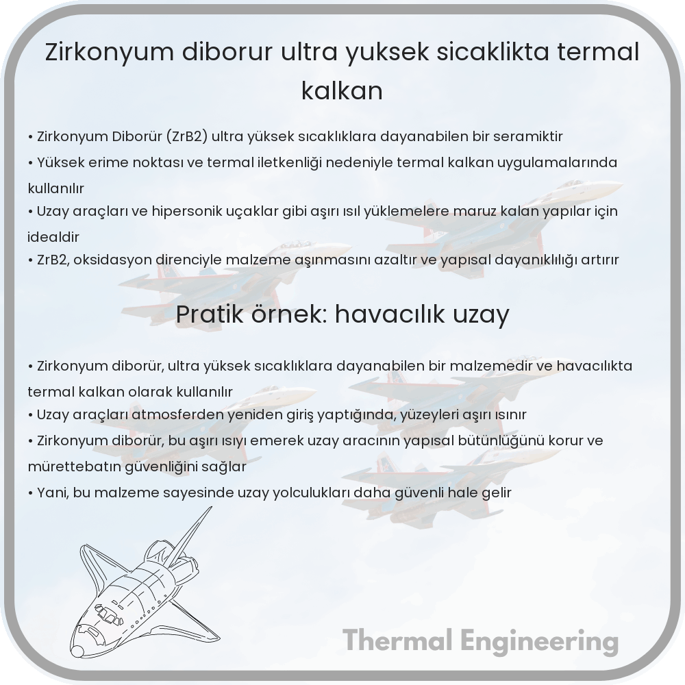 Zirkonyum Diborür | Ultra Yüksek Sıcaklıkta Termal Kalkan