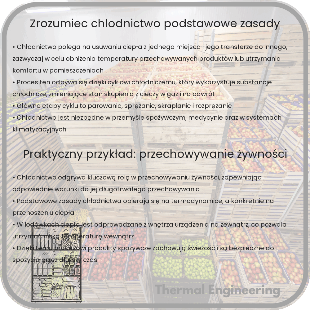 Zrozumieć chłodnictwo: Podstawowe zasady