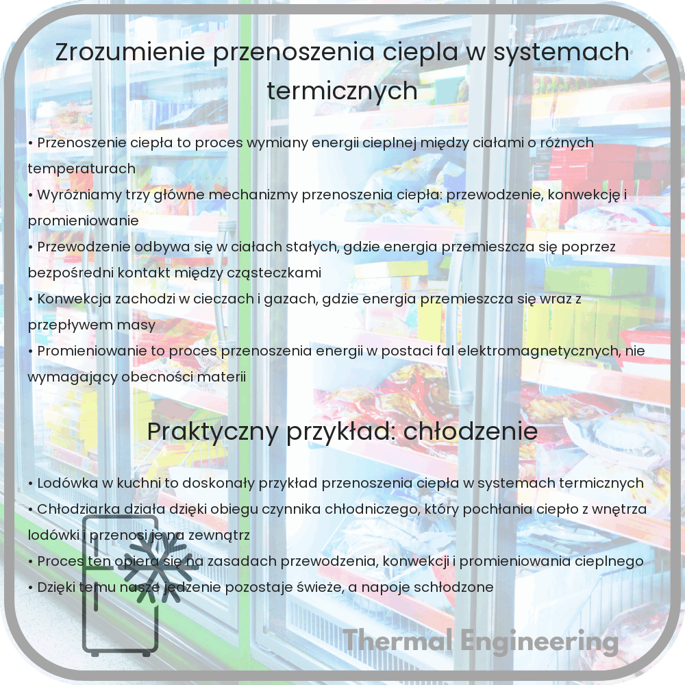 Zrozumienie Przenoszenia Ciepła w Systemach Termicznych