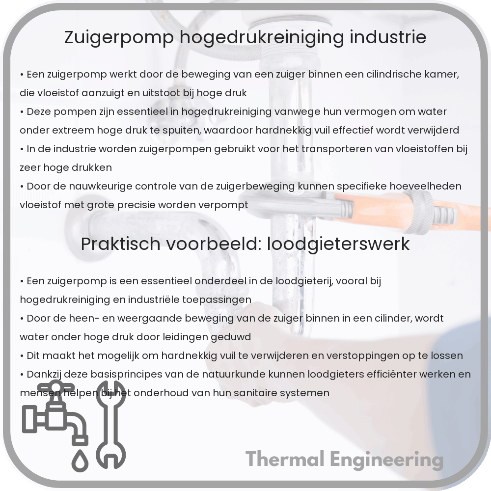 Zuigerpomp | Hogedrukreiniging & Industrie
