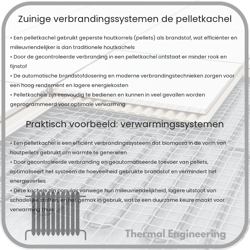 Zuinige Verbrandingssystemen: De Pelletkachel