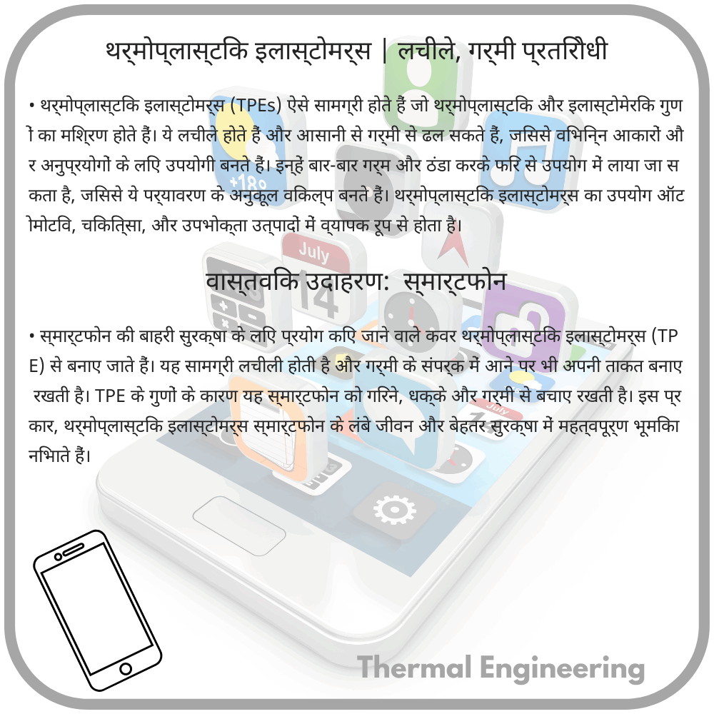 थर्मोप्लास्टिक इलास्टोमर्स | लचीले, गर्मी प्रतिरोधी