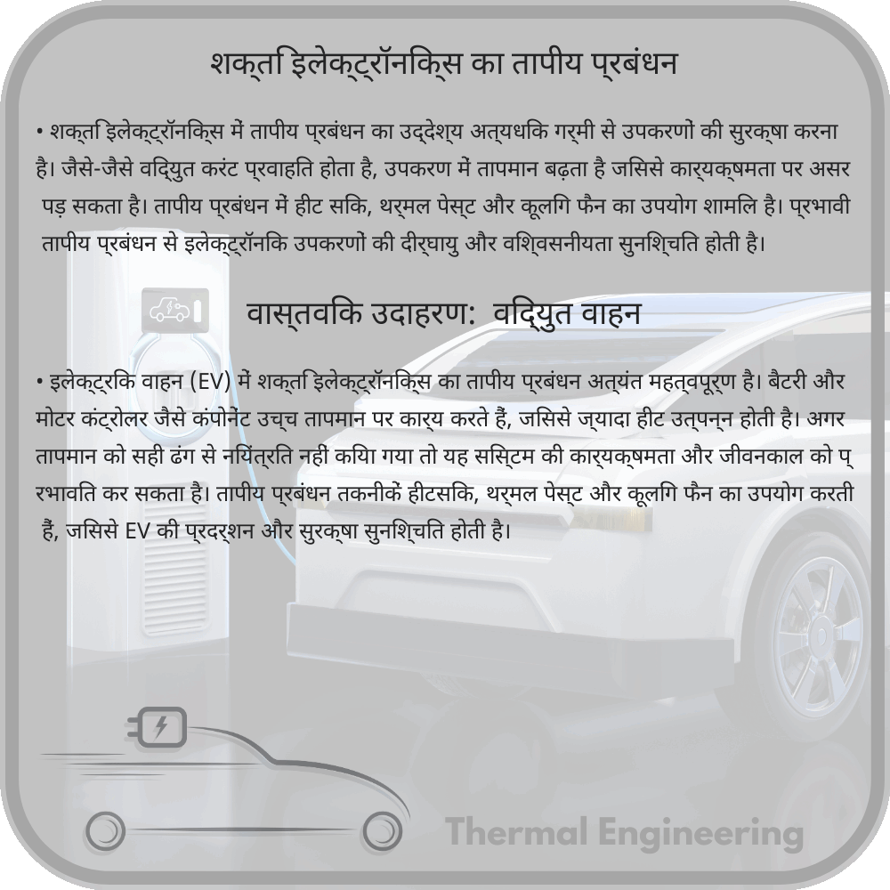 शक्ति इलेक्ट्रॉनिक्स का तापीय प्रबंधन