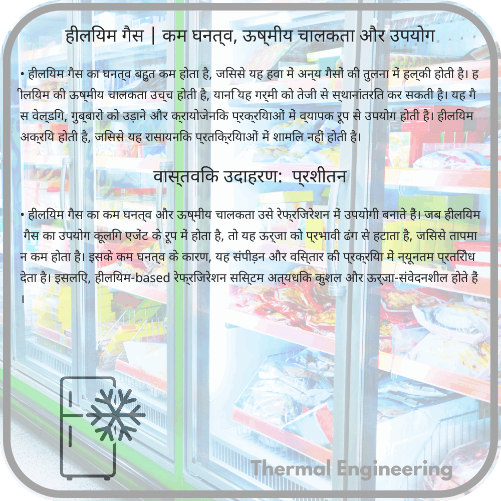 हीलियम गैस | कम घनत्व, ऊष्मीय चालकता और उपयोग