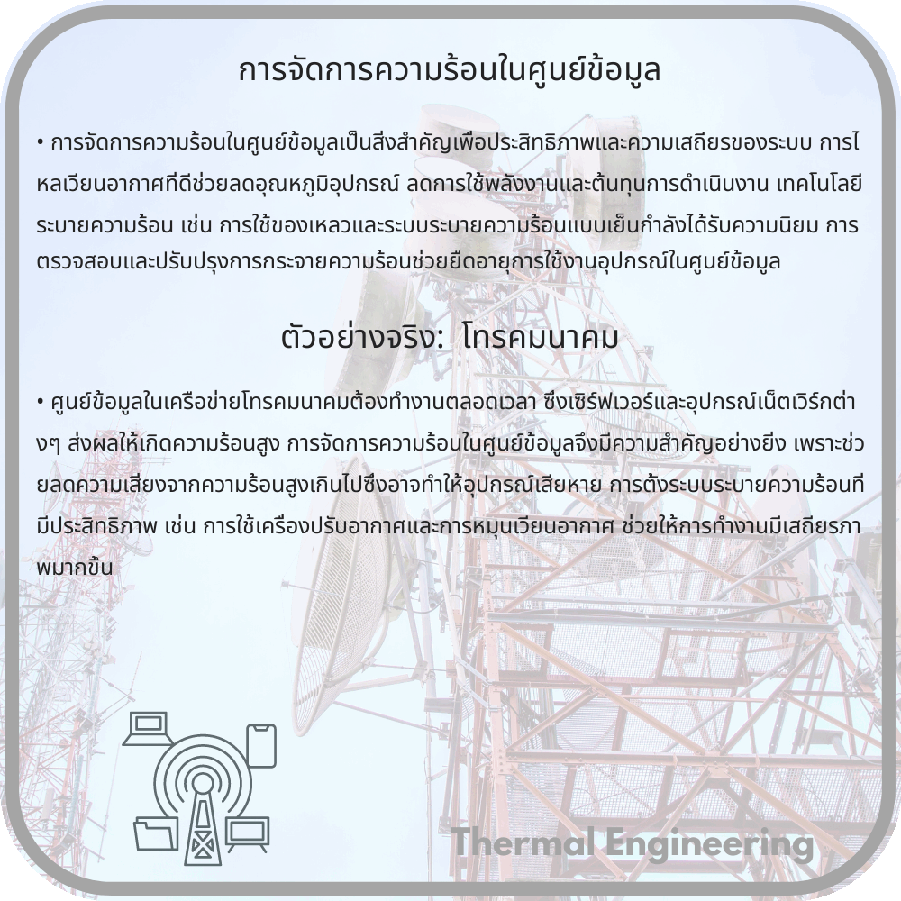 การจัดการความร้อนในศูนย์ข้อมูล