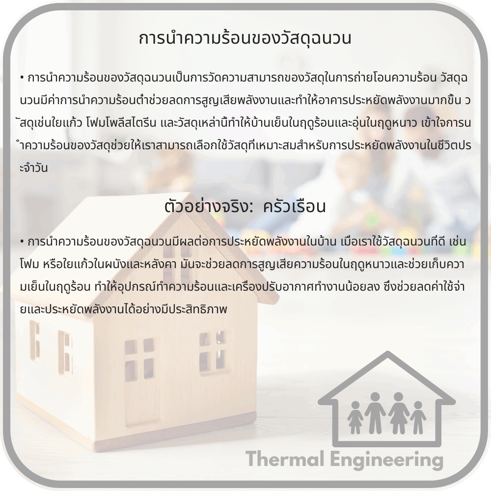 การนำความร้อนของวัสดุฉนวน