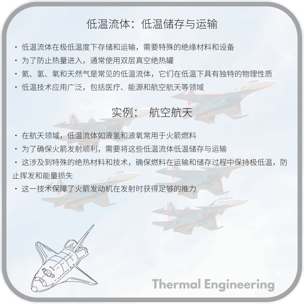 低温流体:低温储存与运输